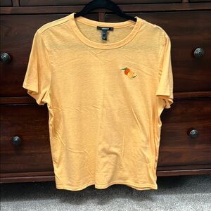 Orange Graphic T-Shirt